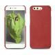 Huawei P10 leather cover - Cerise vintage ( Pantone 185C ) 