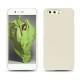 Huawei P10 leather cover - Blanc (  Nappa - White ) 