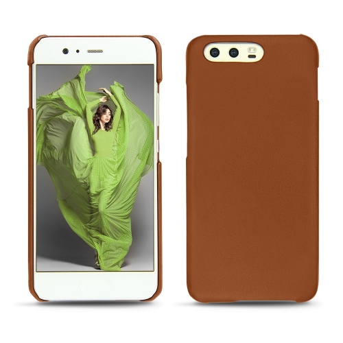 Huawei P10 leather caseMarron ( Nappa - Pantone #8B4720 ) 