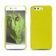 Huawei P10 leather cover - Jaune fluo