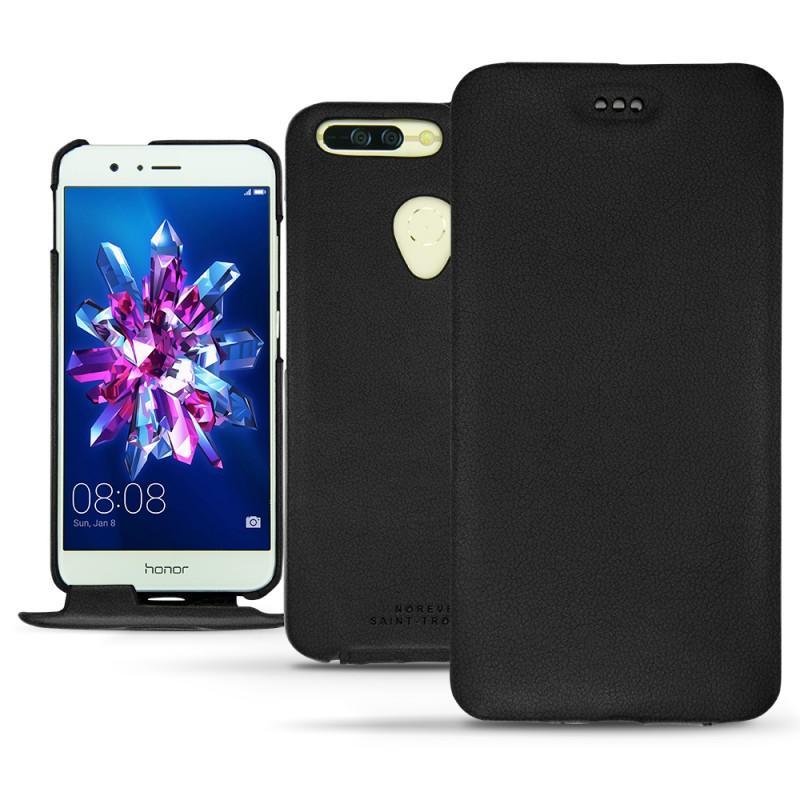 Custodia in pelle Huawei Honor 8 Pro - Noir PU