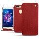 Custodia in pelle Huawei Honor 8 Pro - Autruche ciliegia