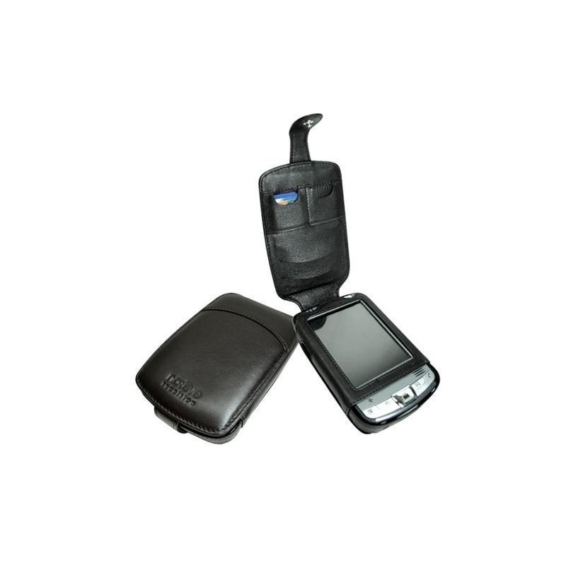 Etui cuir HP iPAQ series hx2000  - Noir ( Nappa - Black ) 