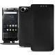 Housse cuir Blackberry Keyone - Noir PU