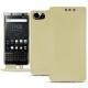 Funda de piel Blackberry Keyone - Beige PU