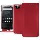 レザーケース Blackberry Keyone - Rouge PU