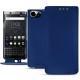 Capa em pele Blackberry Keyone - Bleu Océan PU