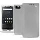 Lederschutzhülle Blackberry Keyone - Gris ( Nappa - Pantone W428C ) 