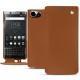 Capa em pele Blackberry Keyone - Marron ( Nappa - Pantone 1615C ) 