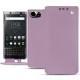 Housse cuir Blackberry Keyone - Lilas ( Nappa - Pantone 2645U ) 
