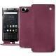 Capa em pele Blackberry Keyone - Prune vintage ( Pantone 512C ) 