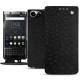 Blackberry Keyone leather case - Autruche nero
