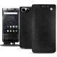 Custodia in pelle Blackberry Keyone - Serpent nero