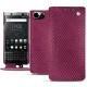 レザーケース Blackberry Keyone - Serpent ciclamino