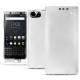 Housse cuir Blackberry Keyone - Platinium ( Pantone 877C ) 