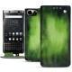 Blackberry Keyone leather case - Vert Patine