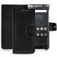 Lederschutzhülle Blackberry Keyone - Noir PU