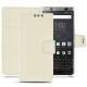 レザーケース Blackberry Keyone - Blanc PU