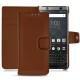 Capa em pele Blackberry Keyone - Marron PU