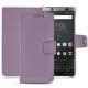 Housse cuir Blackberry Keyone - Lilas PU