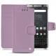 Capa em pele Blackberry Keyone - Lilas ( Nappa - Pantone 2645U ) 
