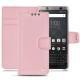 Blackberry Keyone leather case - Rose ( Nappa - Pantone 2365C ) 