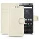Housse cuir Blackberry Keyone - Ivoire ( Sleek P C12 - White ) 