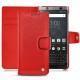 Custodia in pelle Blackberry Keyone - Tomate ( Pantone 187C ) 