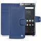 Blackberry Keyone leather case - Indigo ( Pantone 303U ) 
