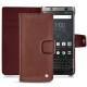 Blackberry Keyone leather case - Passion vintage ( Glutton - Red ) 