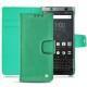Custodia in pelle Blackberry Keyone - Menthe vintage ( Pantone 562C ) 