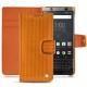 レザーケース Blackberry Keyone - Abaca arancio