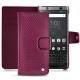 Blackberry Keyone leather case - Serpent ciclamino