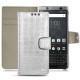 Blackberry Keyone leather case - Crocodile milk