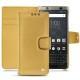 Blackberry Keyone leather case - Or Maïa ( Pantone 871C ) 