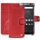 Blackberry Keyone leather case - Rouge troupelenc