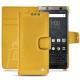 Custodia in pelle Blackberry Keyone - Jaune soulèu