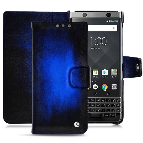 Habillez votre Blackberry Keyone avec des housses, étuis, coques haut de gammeBleu Patine