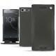 Custodia in pelle Sony Xperia XZ Premium - Noir ( Nappa - Black ) 