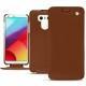 Funda de piel LG G6 - Marron ( Nappa - Pantone 1615C ) 