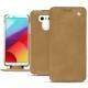 Housse cuir LG G6 - Sable vintage ( Roughtcut - Gaucho#57254 ) 