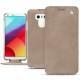 Custodia in pelle LG G6 - Taupe vintage ( Pantone 7530C ) 