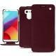 Funda de piel LG G6 - Lie de vin ( Pantone 5115C ) 