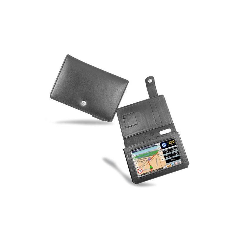 Custodia in pelle Mio C320 - C520 - C720  - Noir ( Nappa - Black ) 