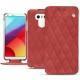 Funda de piel LG G6 - Cerise vintage - Couture