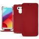 Capa em pele LG G6 - Rouge PU