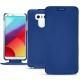 Capa em pele LG G6 - Bleu Océan PU