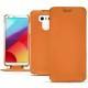 Housse cuir LG G6 - Orange PU
