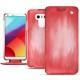 Housse cuir LG G6 - Rose Patine