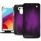 Housse cuir LG G6 - Violet Patine